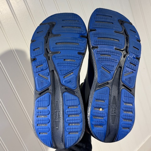 Brooks Blue and Yellow Athletic Shoes - Picture 9 of 13